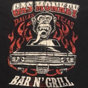 Graphic T shirt Gas Monkey Bar N' Grill Dallas sz XXL